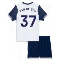 Dječji Nogometni Dres Tottenham Hotspur Micky van de Ven #37 Domaci 2024-25 Kratak Rukav (+ Kratke hlače)